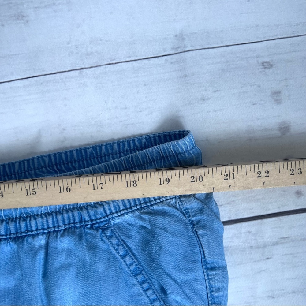 St. John’s Bay Wide Leg Baggy Lightweight Blue Pants - SZ: 0X - Picture 3 of 7
